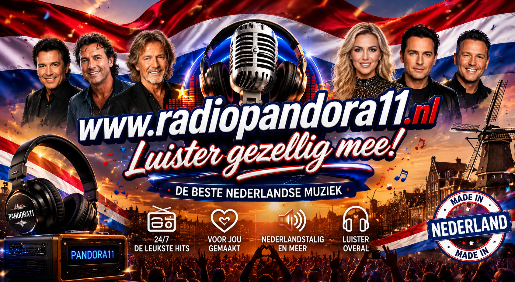 Header Pandora11.nl website